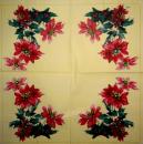 WBL-004 Christmas Flowers - 3-ply - D&F